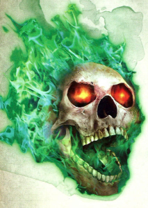 A Flameskull